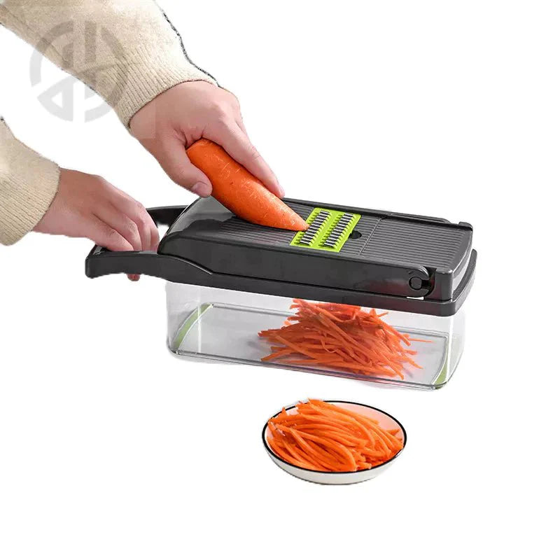 Fatiador Profissional Em Aço Inox 12 em 1 - ANACARÔ