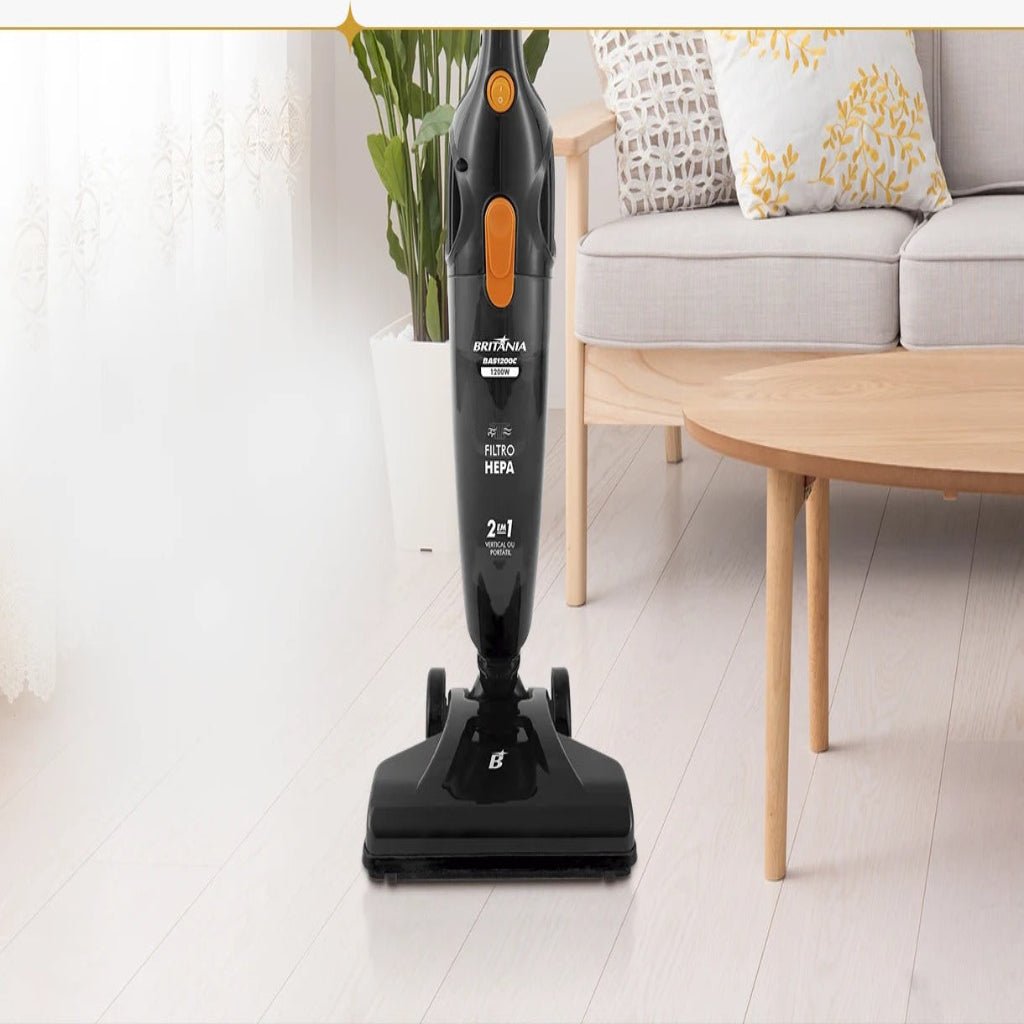 Aspirador de Pó Vertical 2 em 1 1200W Britânia - ANACARÔ