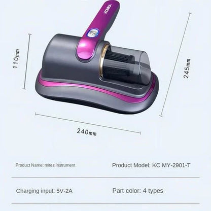 Aspirador Portátil Anti-ácaro Esterilização Higienização Luz Uv Portátil - ANACARÔ
