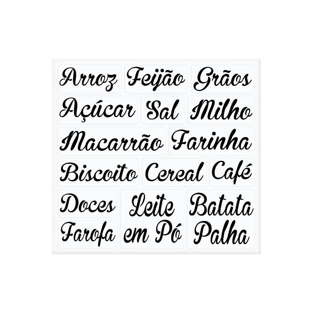 Conjunto 7 Potes Herméticos - ANACARÔ
