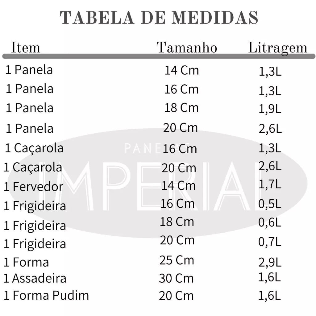 Conjunto Panelas 17 Pc Antiaderente Panela Pressão 2 litros - ANACARÔ
