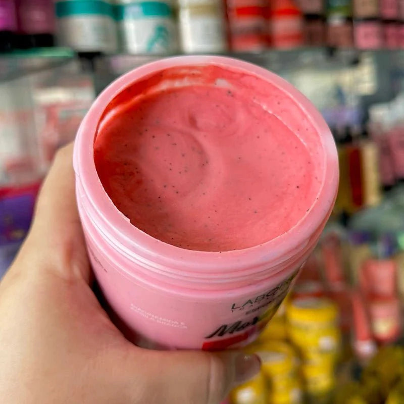 Esfoliante Corpo e Rosto  Laborene 500g Auxilia no Clareamento de Áreas Escuras - ANACARÔ
