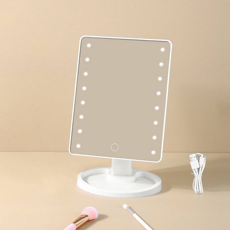 Espelho De Mesa Maquiagem Com Leds e Rotação - ANACARÔ