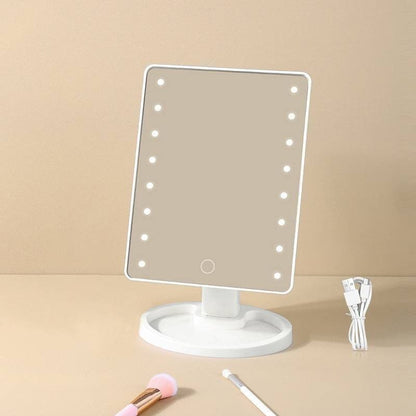 Espelho De Mesa Maquiagem Com Leds e Rotação - ANACARÔ