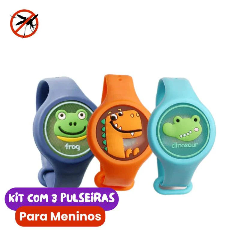 kit 3 Pulseira Repelente 100% Natural (LEVE 3 E PAGUE 1 ) - ANACARÔ