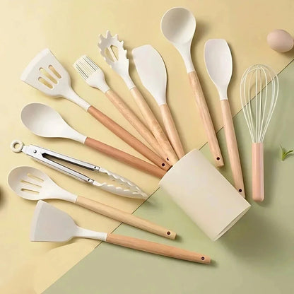 Kit C/12 Peças Utensílios De Cozinha - ANACARÔ