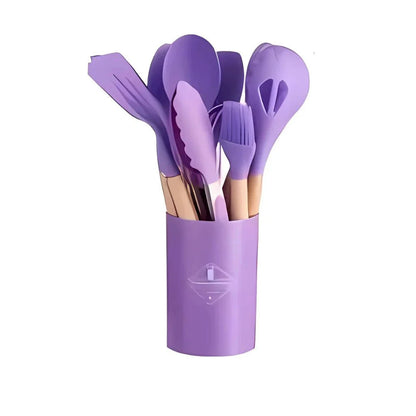 Kit C/12 Peças Utensílios De Cozinha - ANACARÔ