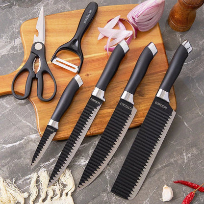 Kit de 6 Facas Churrasco inox - ANACARÔ