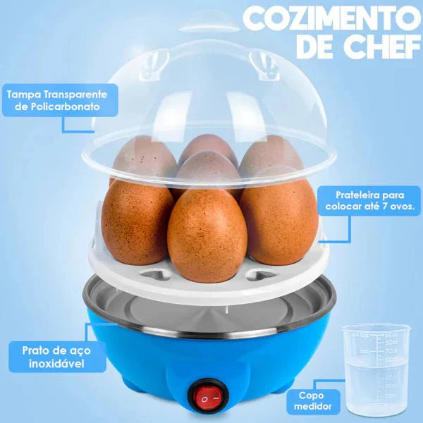 Maquina Cozedor de Ovos  110v/220v - ANACARÔ