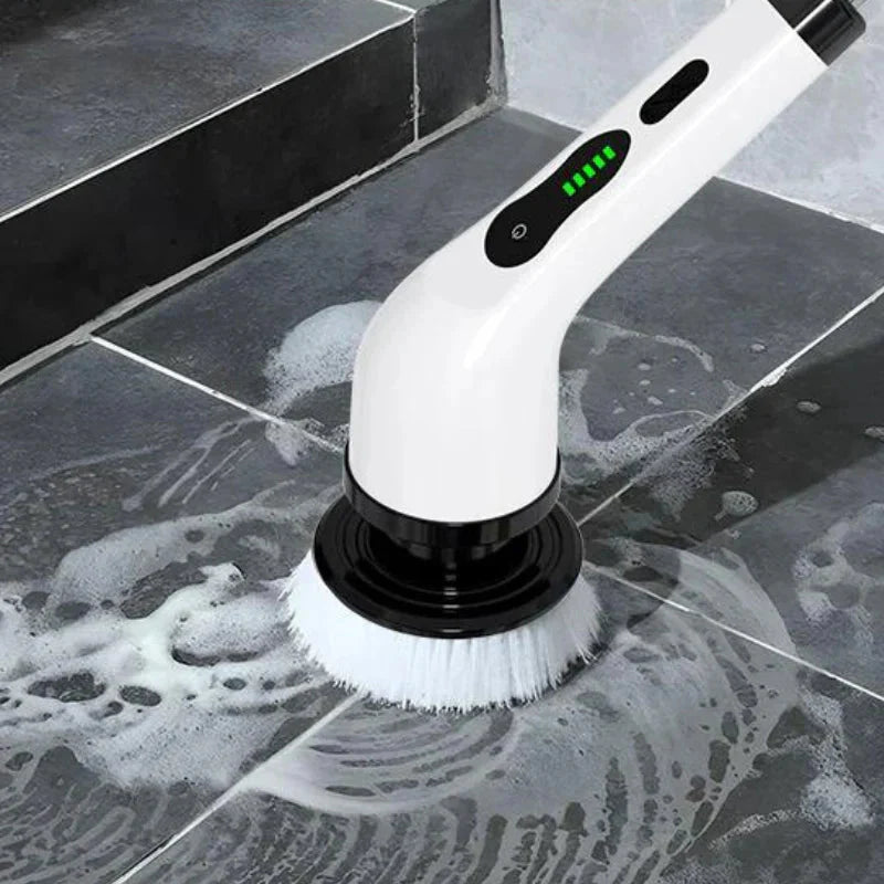 MegaClean© Esfregão Elétrico 9 em 1 + Escova  magica 5 em 1 Por R$ 1,00 Real - ANACARÔ