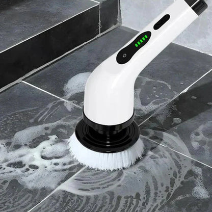 MegaClean© Esfregão Elétrico 9 em 1 + Escova  magica 5 em 1 Por R$ 1,00 Real - ANACARÔ