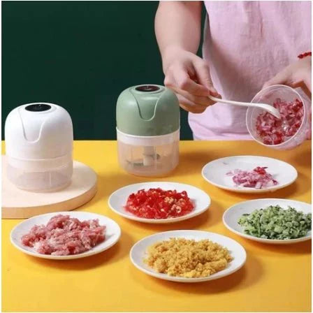 Mini Processador De Alimentos Elétrico - ANACARÔ