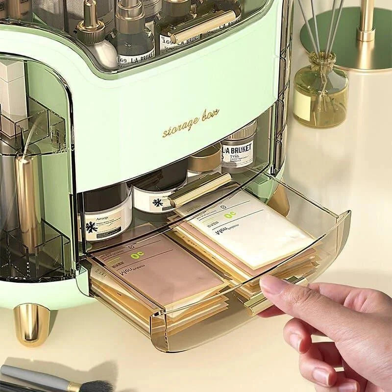 Organizador e Porta Maquiagem Acrílico - ANACARÔ